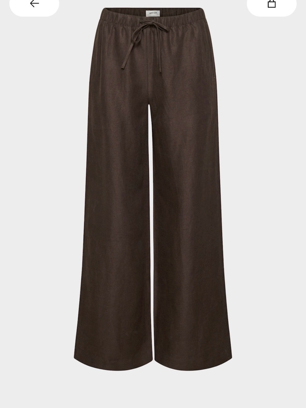 Aritzia Linen Lodge pants